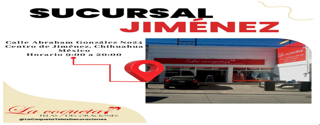 Sucursal en Jimenez